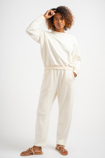 The Crewneck Sweatshirt in Natural