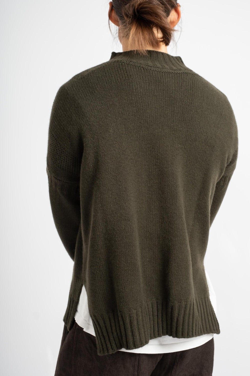 The Guernsey Sweater in Lichen