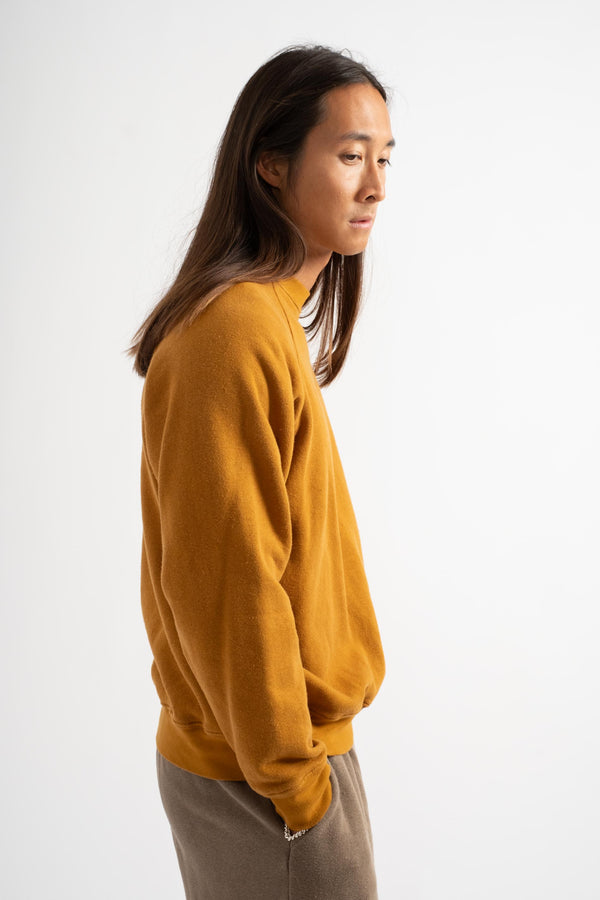 The Men's Crewneck Sweatshirt in Burnt Amber