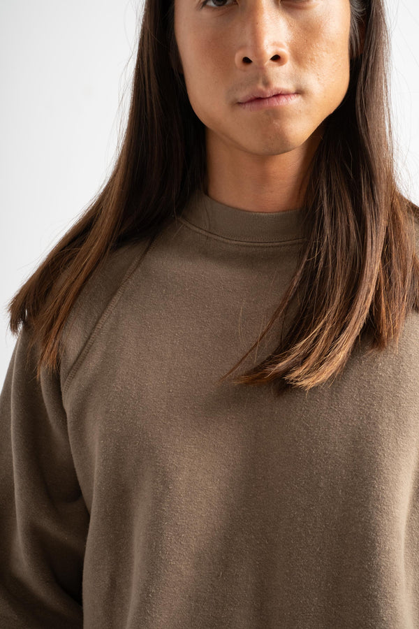The Men's Crewneck Sweatshirt in Taupe