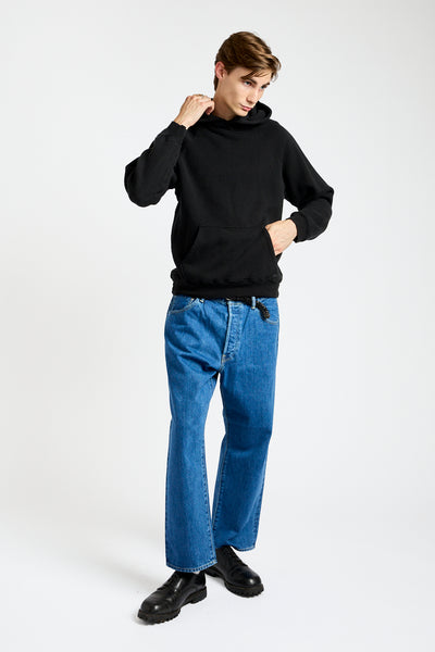The Men's Hooded Sweatshirt in Black