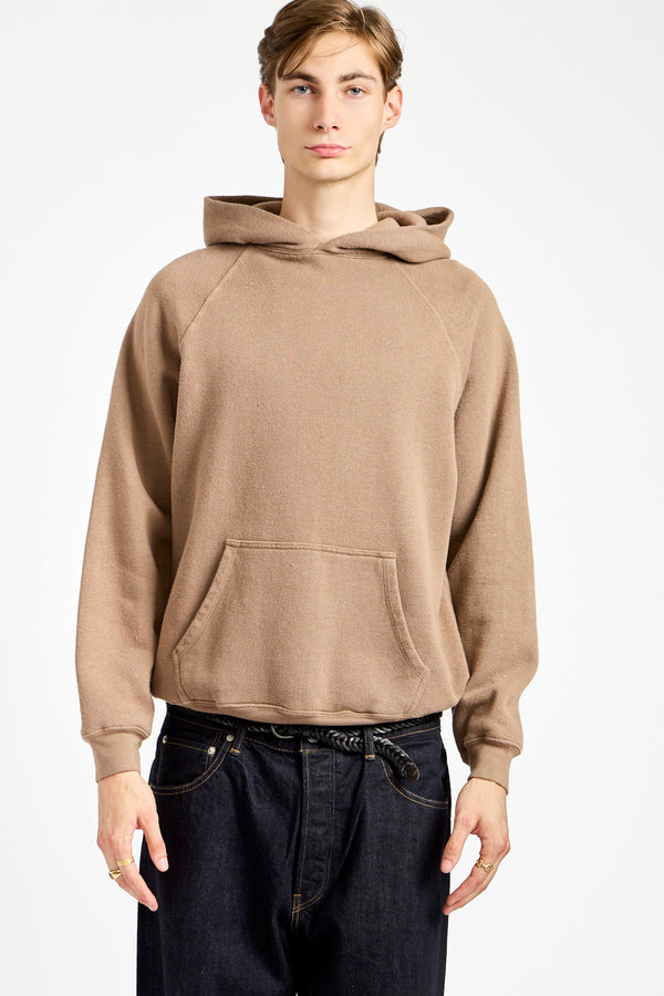 The Men's Hooded Sweatshirt in Mushroom