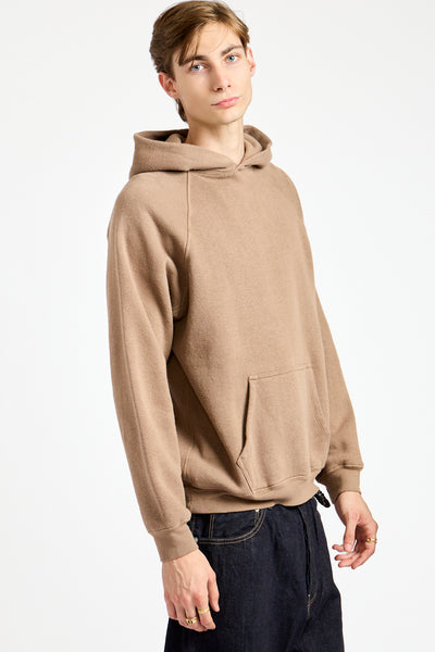 The Men's Hooded Sweatshirt in Mushroom