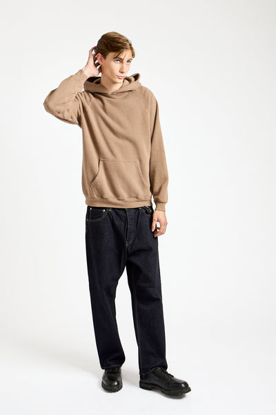 The Men's Hooded Sweatshirt in Mushroom