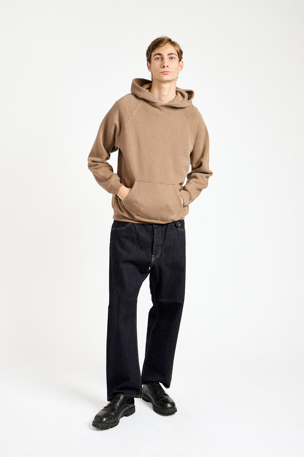 The Men's Hooded Sweatshirt in Mushroom
