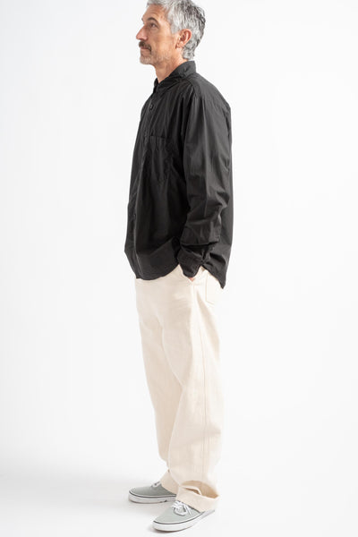 The Men's Shirt in Faded Black