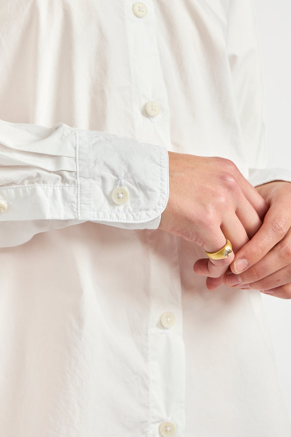 The Oversized Shirt in White