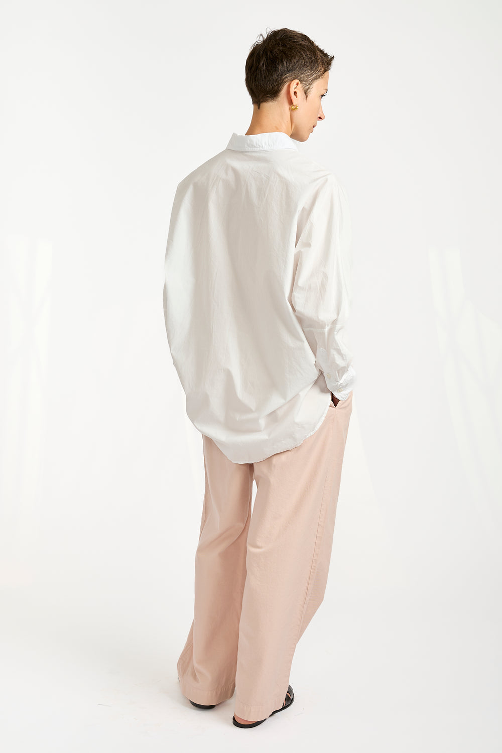 The Oversized Shirt in White