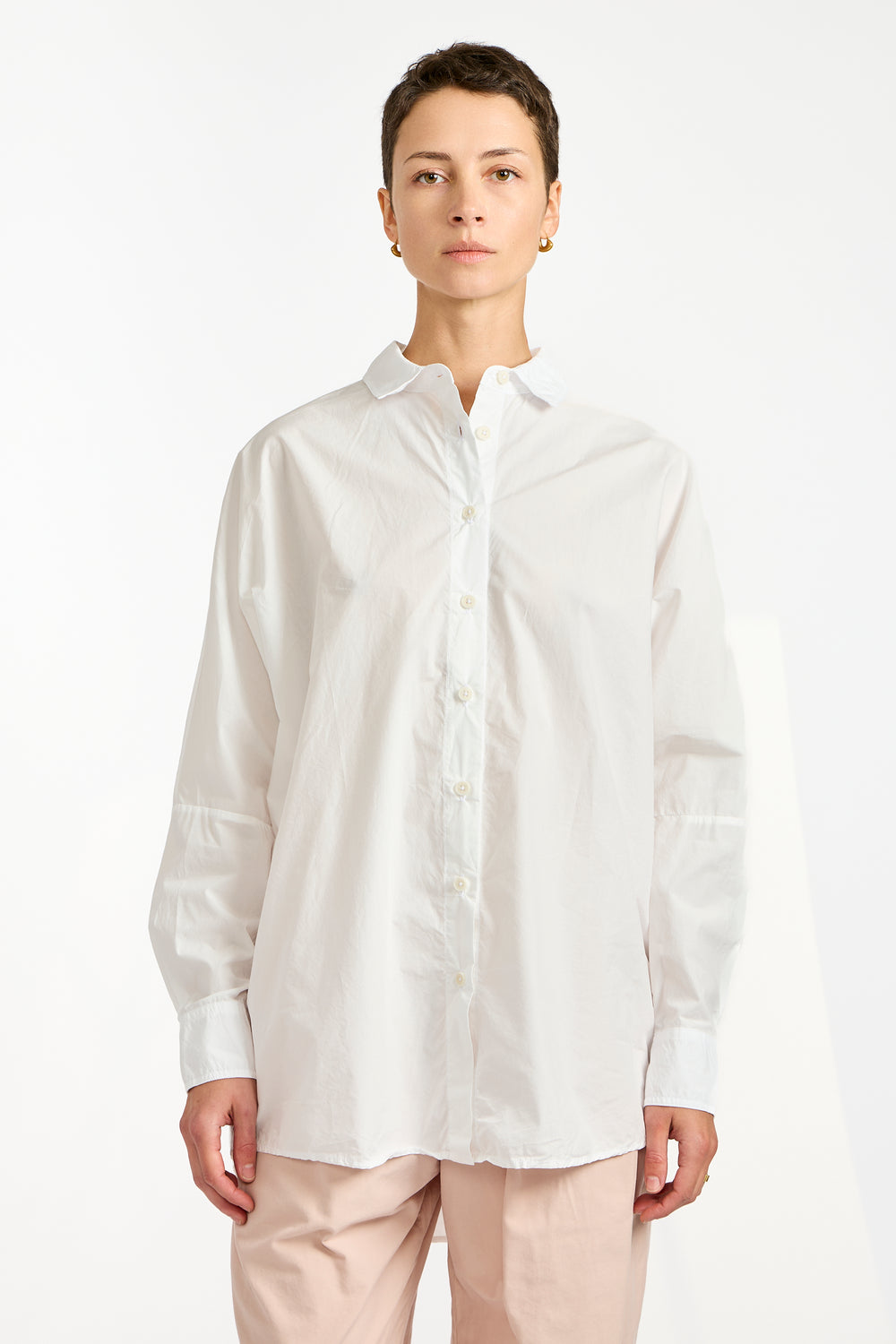 The Oversized Shirt in White