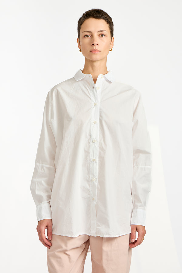 The Oversized Shirt in White