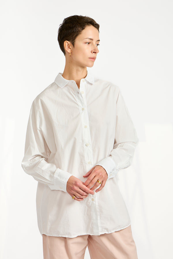 The Oversized Shirt in White