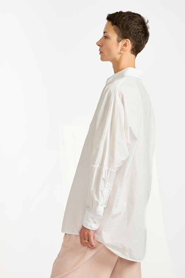 The Oversized Shirt in White