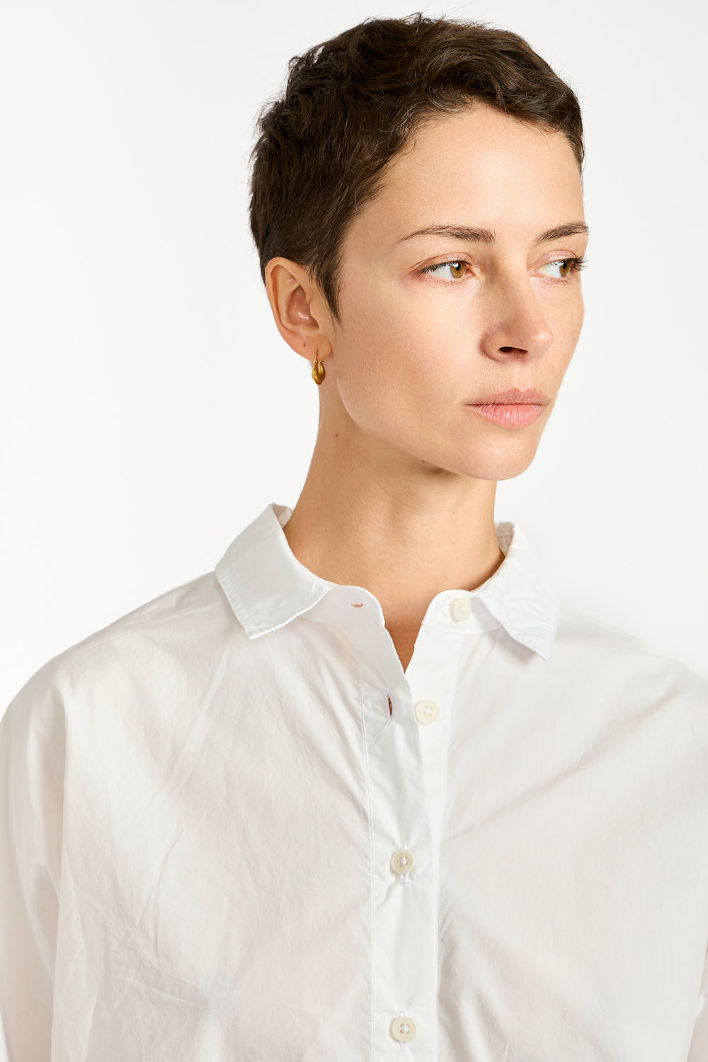 The Oversized Shirt in White