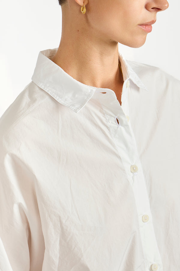 The Oversized Shirt in White