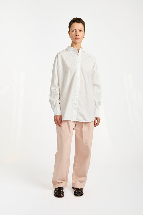 The Pleated Pants in Dusty Pink