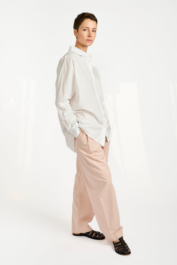 The Pleated Pants in Dusty Pink