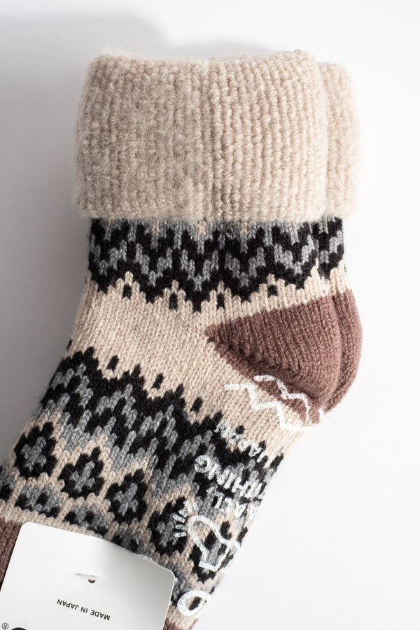 Comfy Room Nordic Sock in Ivory