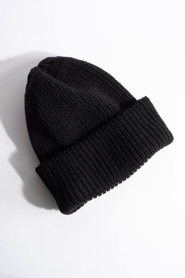 Cozy Chunky Beanie in Black