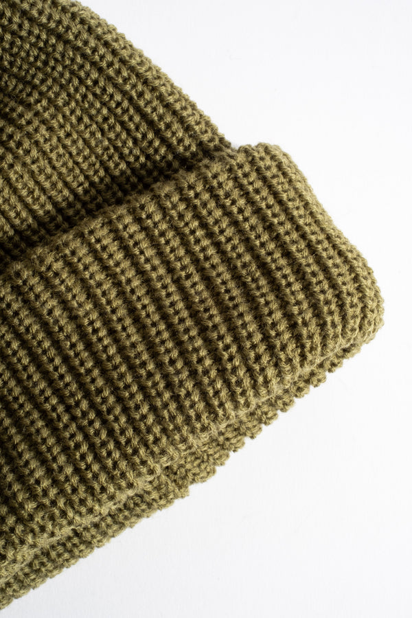 Cozy Chunky Beanie in Olive