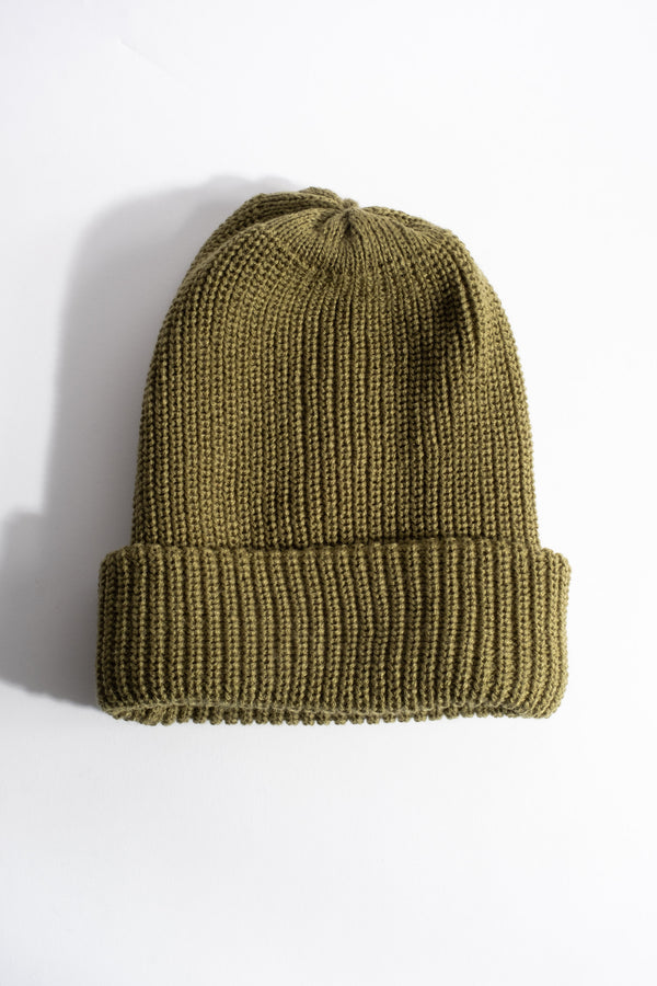 Cozy Chunky Beanie in Olive