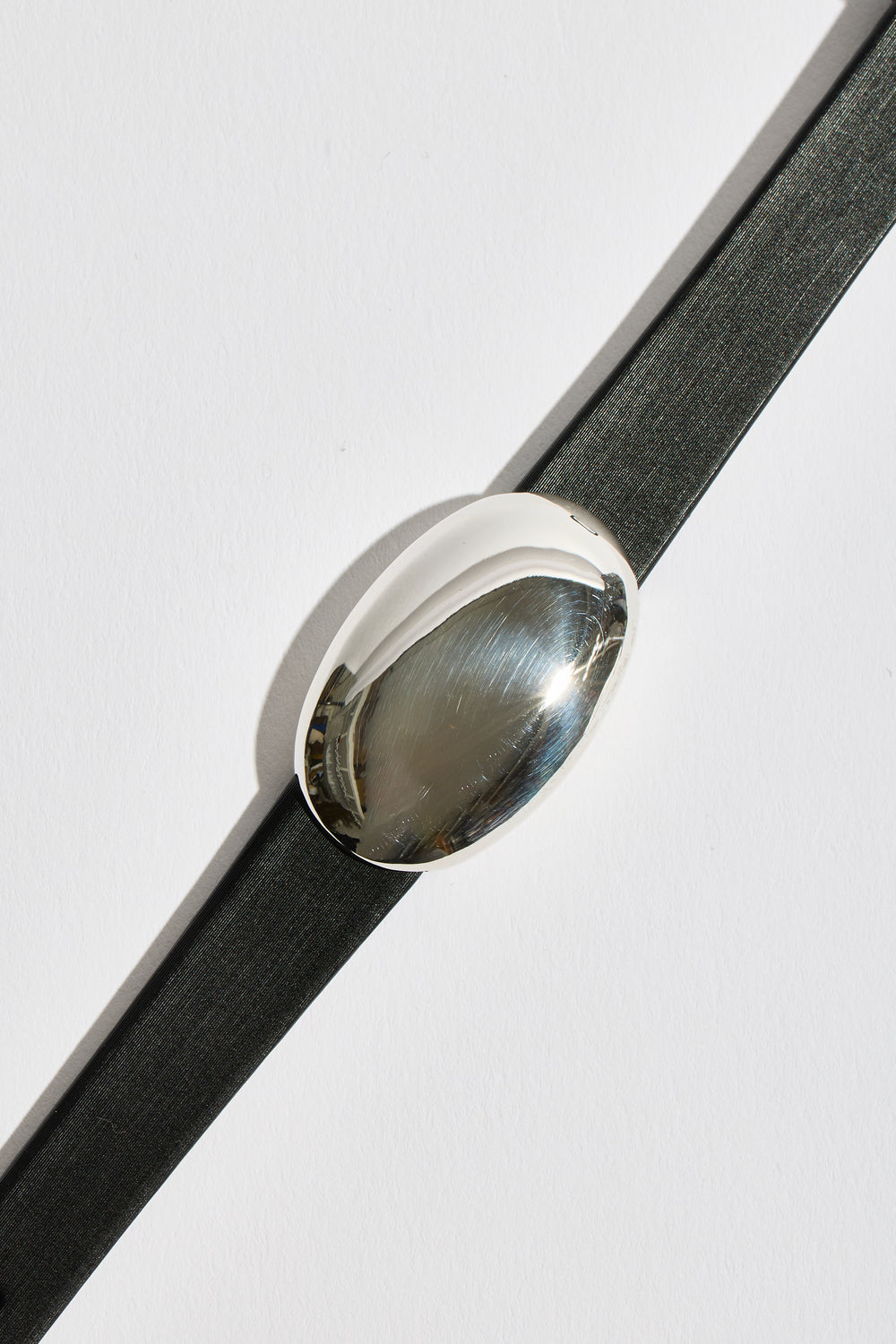 Solid Pebble Watch Bracelet in Black