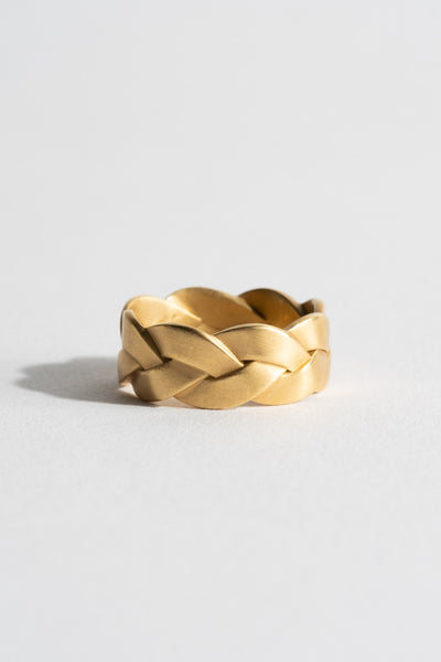 18K Ampio Plait Ring