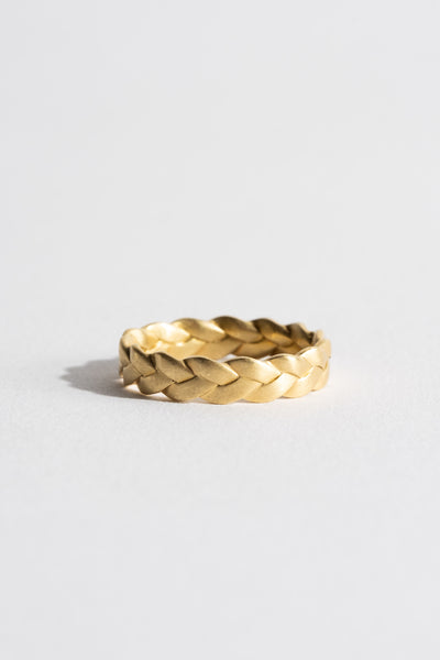 18K Classic Plait Ring