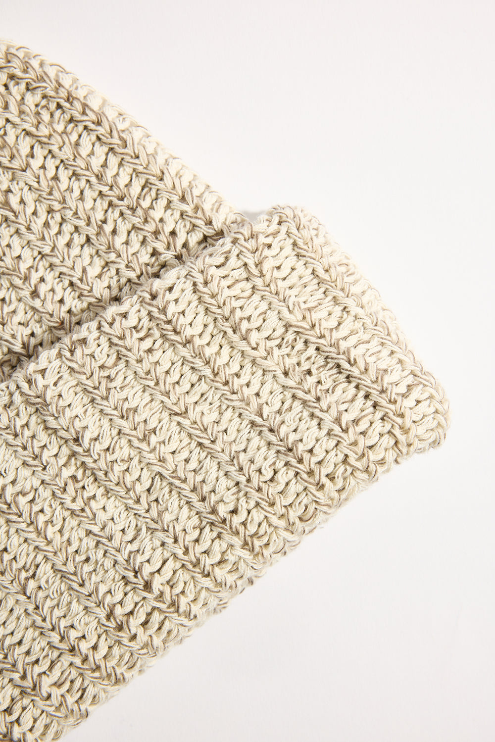 Knit Hat in Coffee Marl