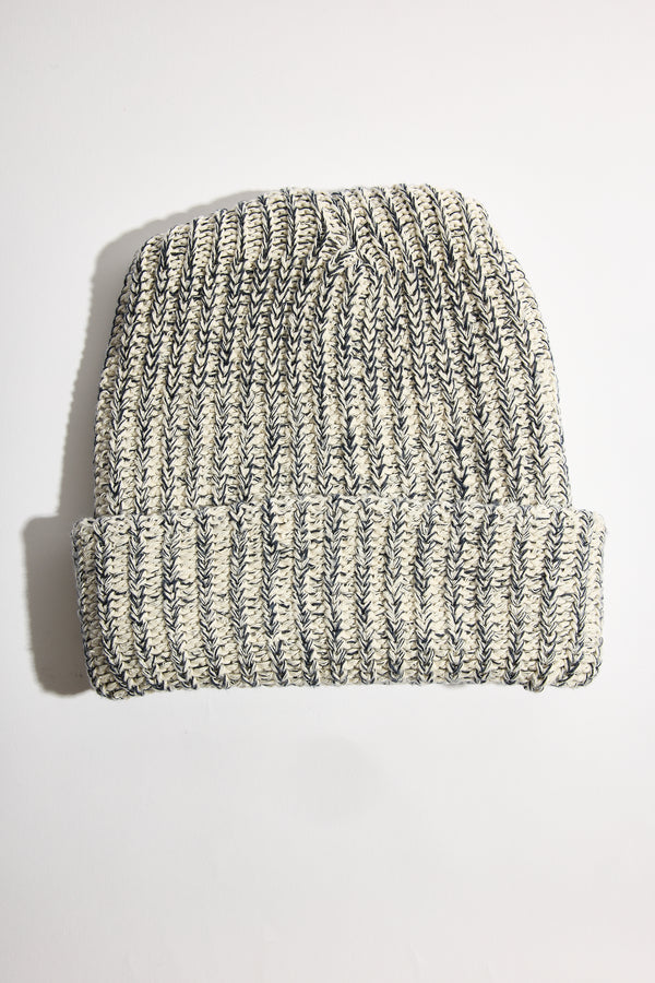 Knit Hat in Navy Heather