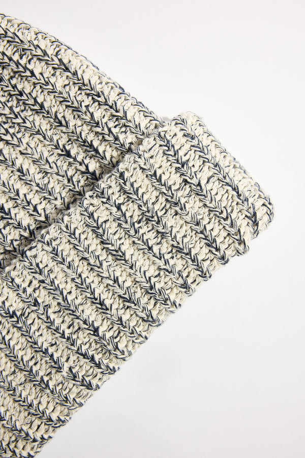 Knit Hat in Navy Heather