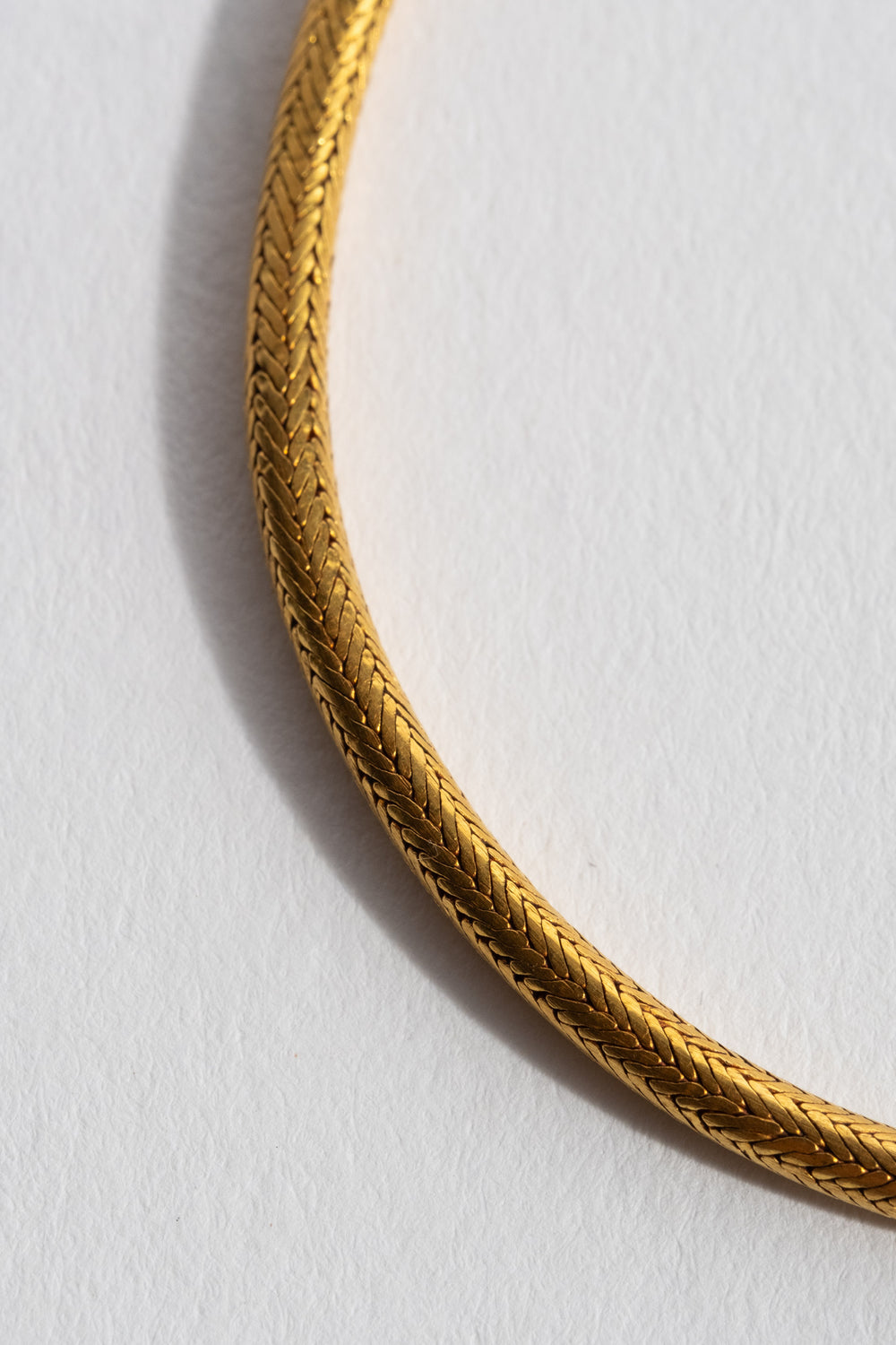 Found 22K Indian Round Woven Bracelet Detail