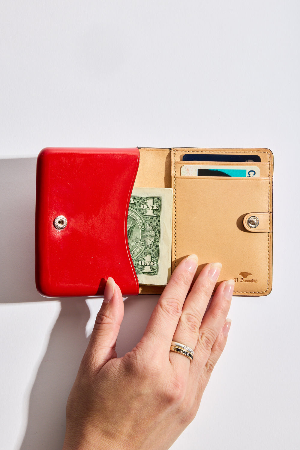 Nolo Wallet in Formula One Red