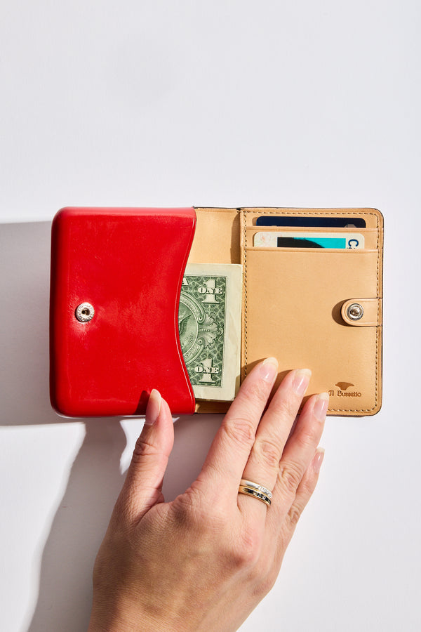 Nolo Wallet in Formula One Red