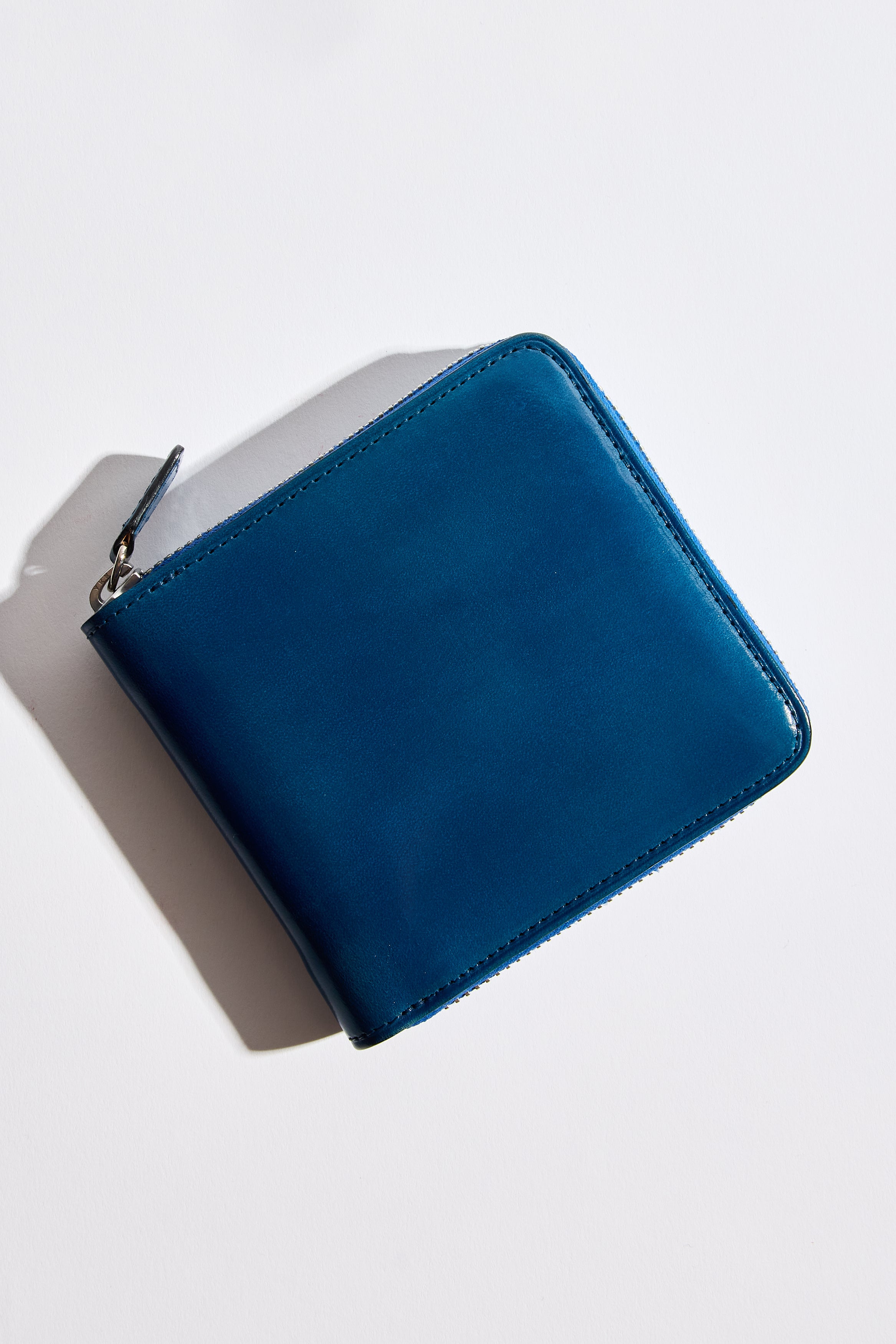 Il Bussetto | Square Zip Wallet in True Blue – RELIQUARY