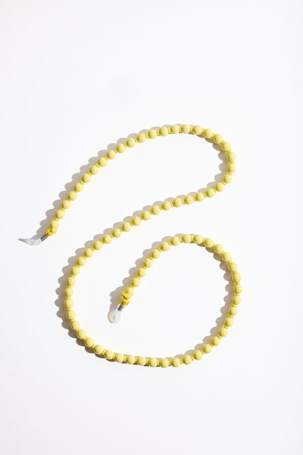 Glasses Chain in Pastel Yellow