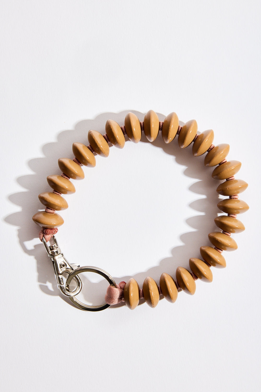 Linse Phone Keychain in Mocca