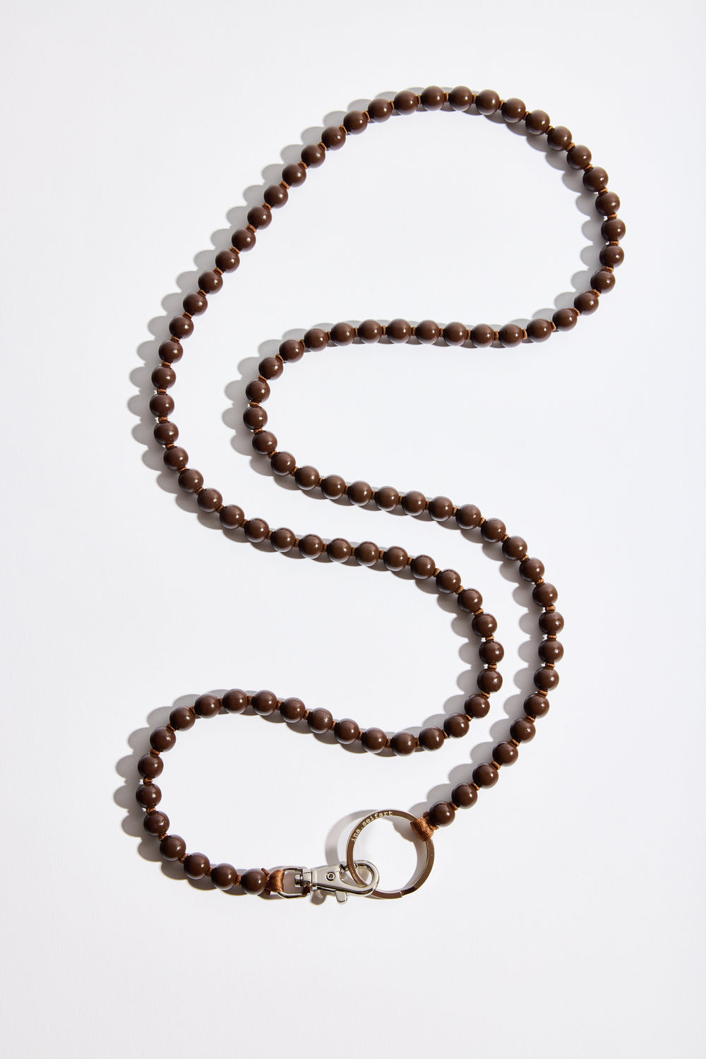 Phonenecklace in Brown