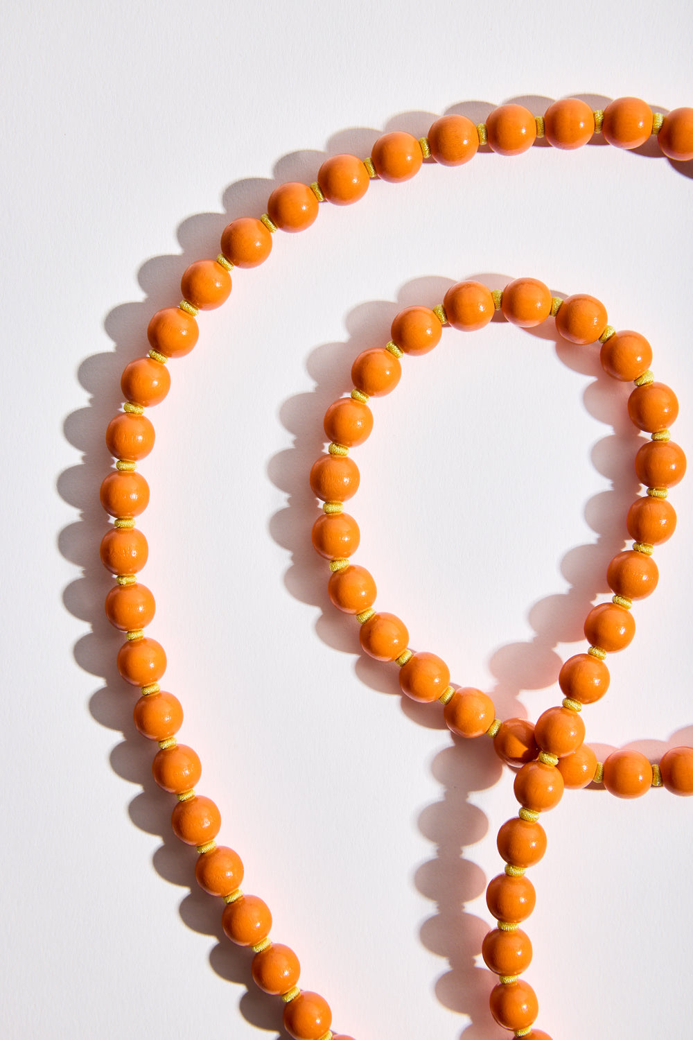 Phonenecklace in Orange + Yellow