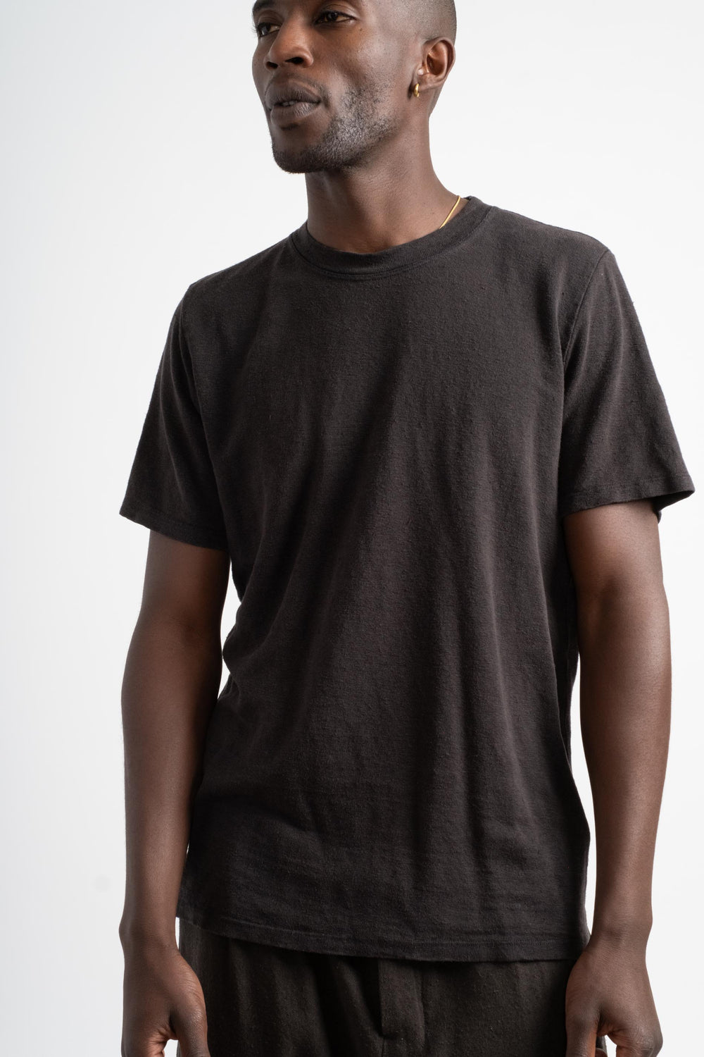 Mana10 100% Hemp Tee in Black