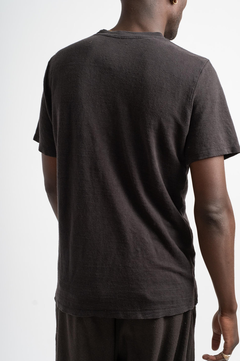 Mana10 100% Hemp Tee in Black