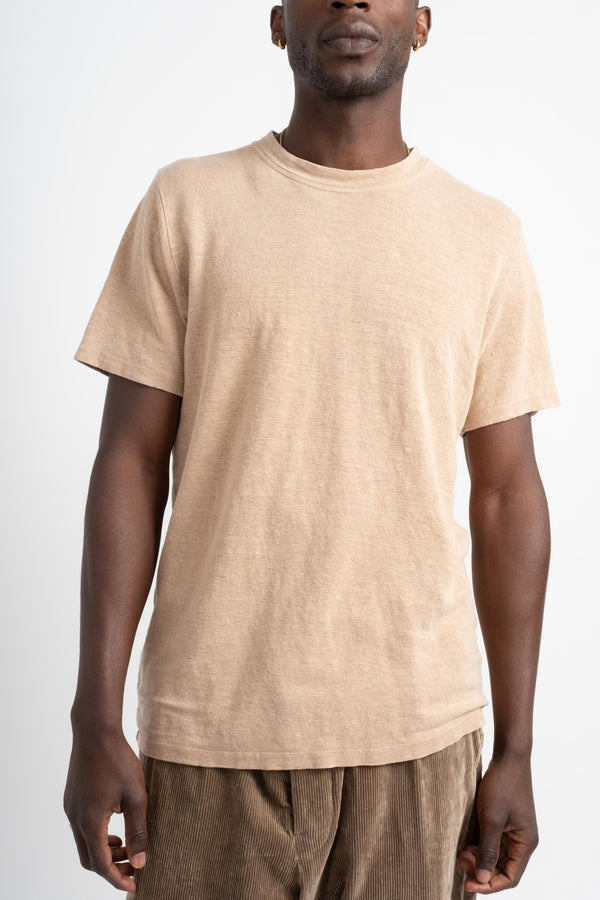 Mana10 100% Hemp Tee in Oat Milk