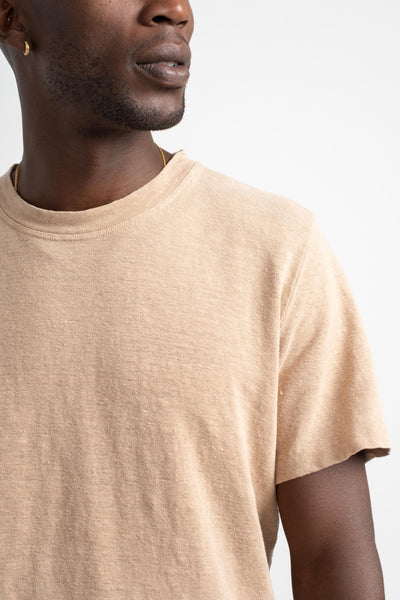 Mana10 100% Hemp Tee in Oat Milk