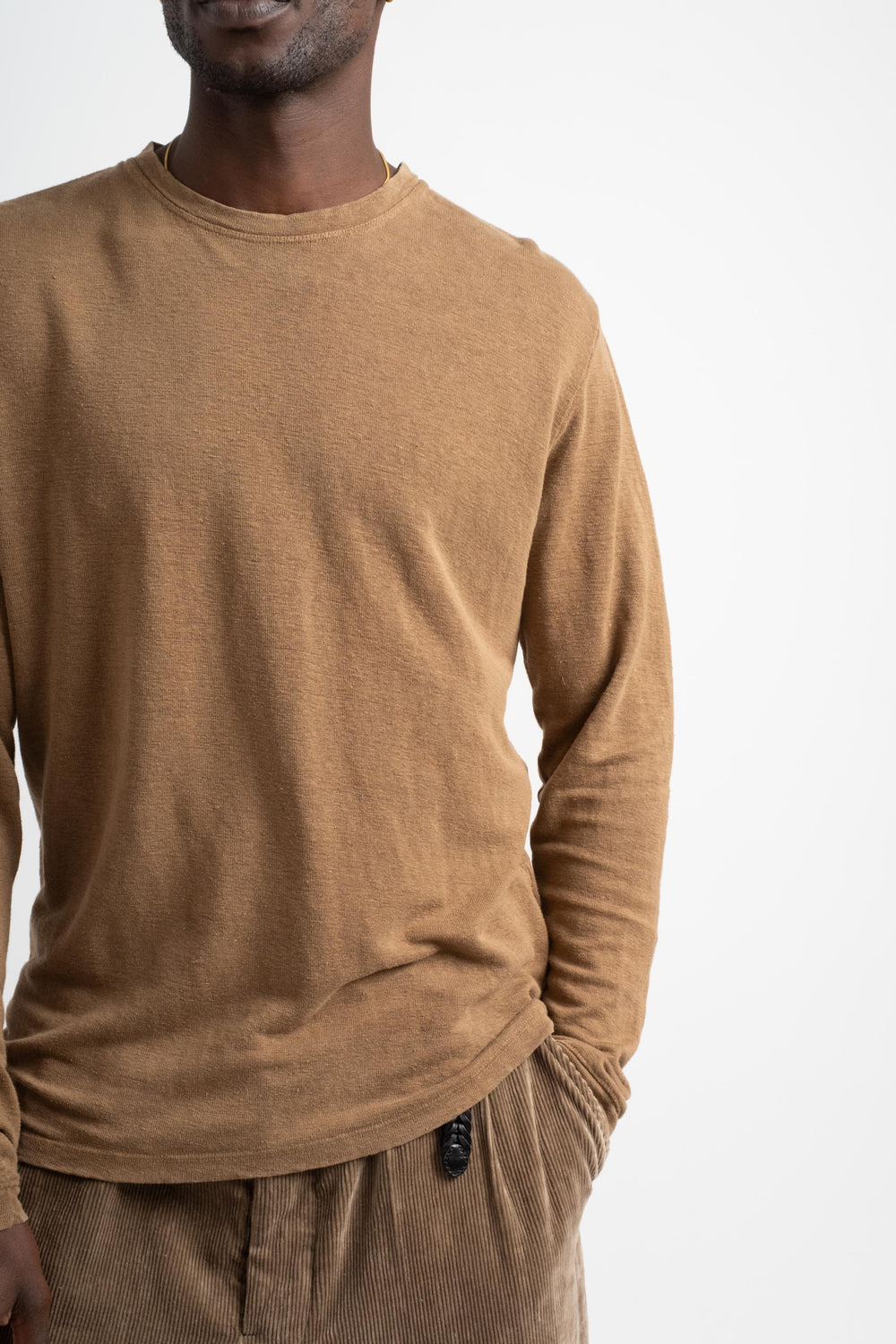 Mana10 Long Sleeve Tee in Coyote