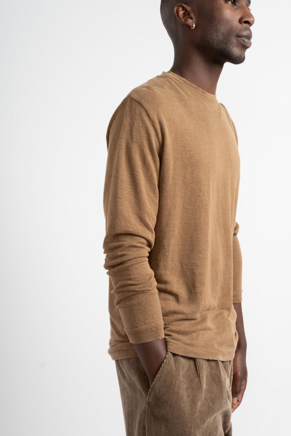 Mana10 Long Sleeve Tee in Coyote