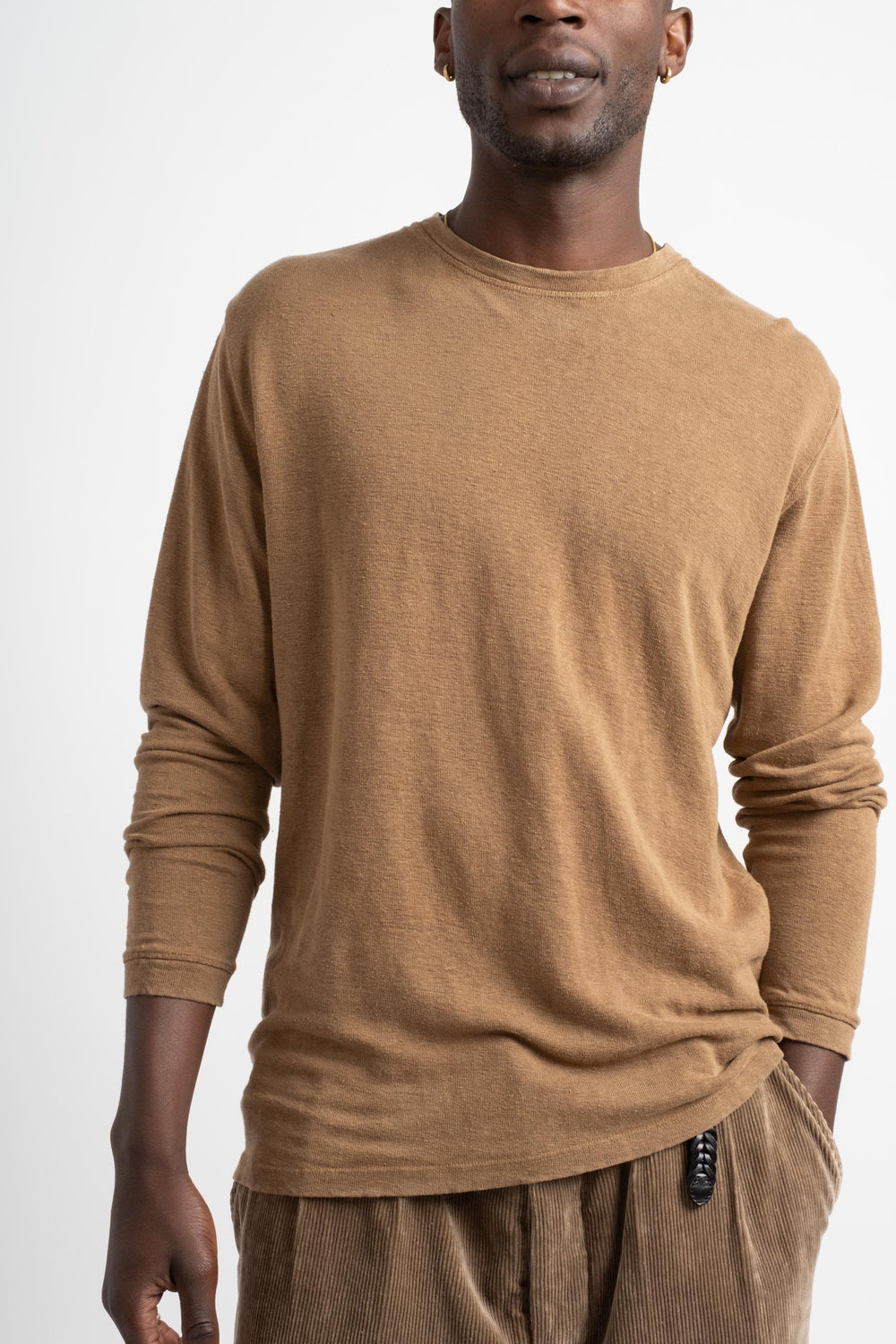 Mana10 Long Sleeve Tee in Coyote