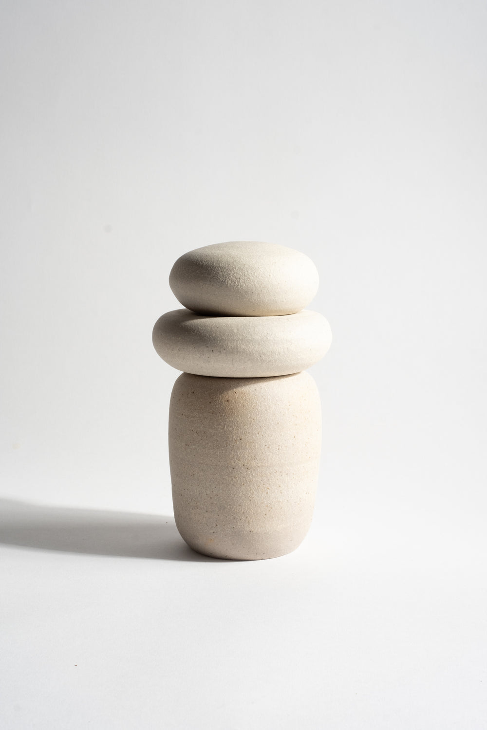 Grey Stacking Cairn Sculpture