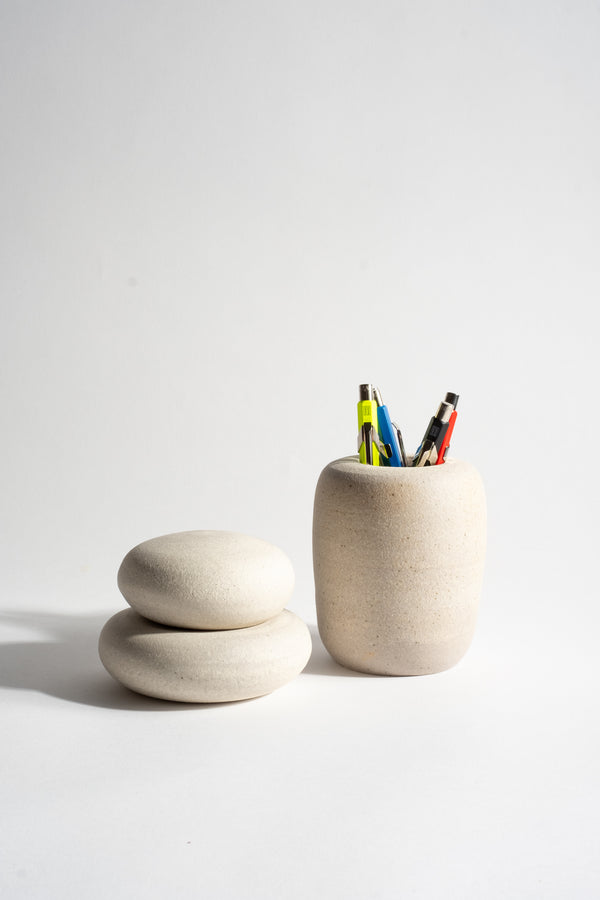 Grey Stacking Cairn Sculpture