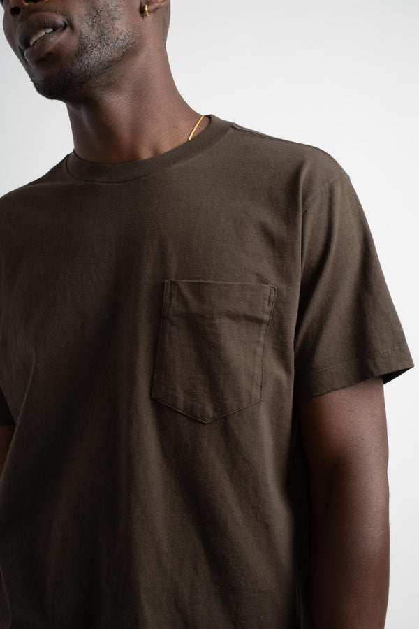 Balta Pocket T-Shirt in Black Olive