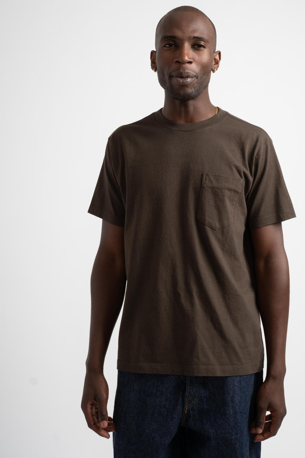 Balta Pocket T-Shirt in Black Olive