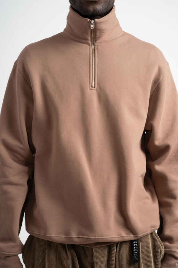 Quarter Zip Sweatshirt in Sedona